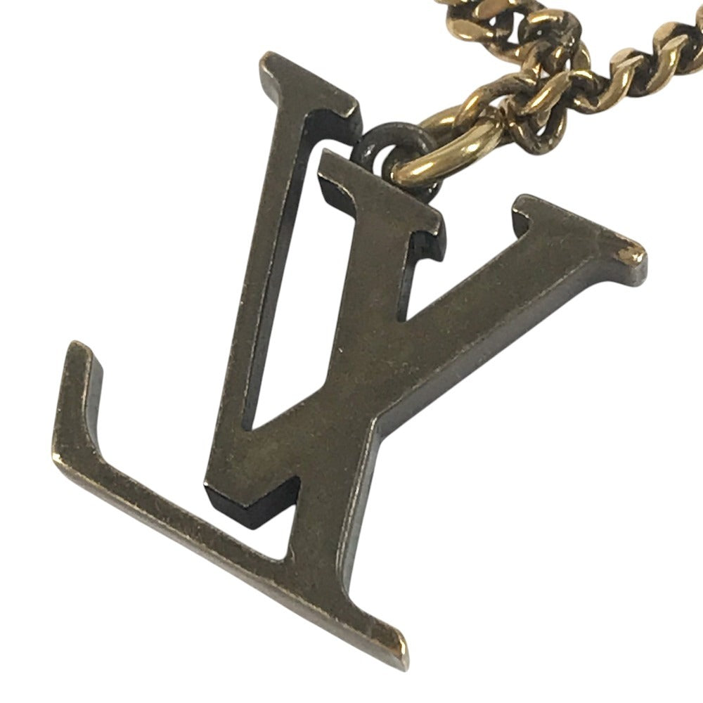LOUIS VUITTON MP2928 Accessories Chain Necklace LV Animals Pendant Zoom-kun ZOOM LV Dragon Necklace Metal Multicolore Used