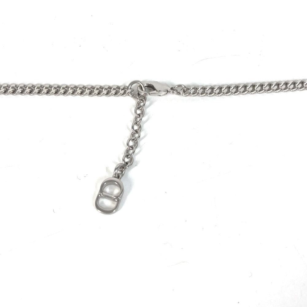 Dior CD logo Accessories Jewelry Chain Necklace Necklace Metal Silver/blue Used