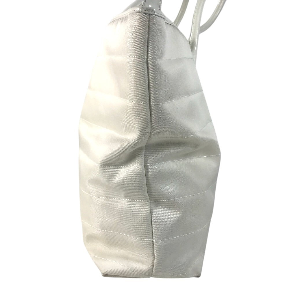GUCCI 002 2123 Duffle Bag Tote Bag Shoulder Bag Shoulder Bag Nylon Canvas / Leather White Used