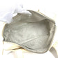 CHANEL logo Hand Bag Shoulder Bag Leather/Canvas Beige/IvoryBased Used