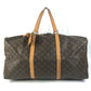 LOUIS VUITTON M41622 Monogram Sac Souple 55 Sac Souple55 Travel Bag Hand Bag Travel Bag Duffle Bag MonogramCanvas Brown Used