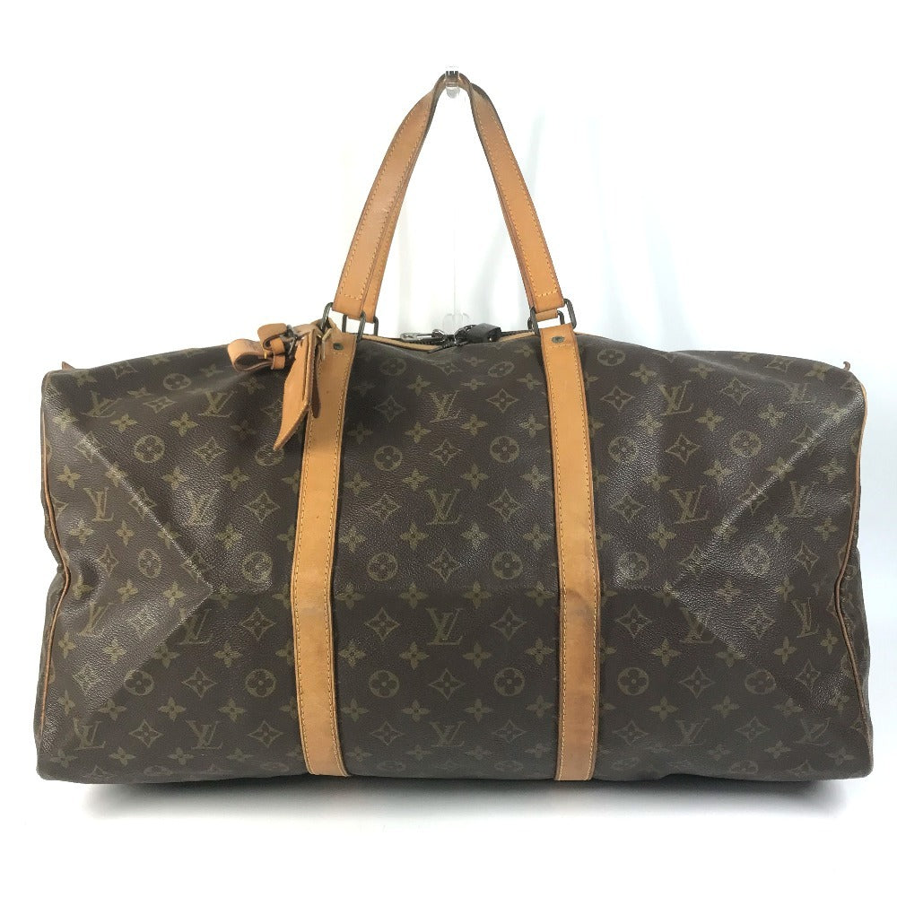 LOUIS VUITTON M41622 Monogram Sac Souple 55 Sac Souple55 Travel Bag Hand Bag Travel Bag Duffle Bag MonogramCanvas Brown Used