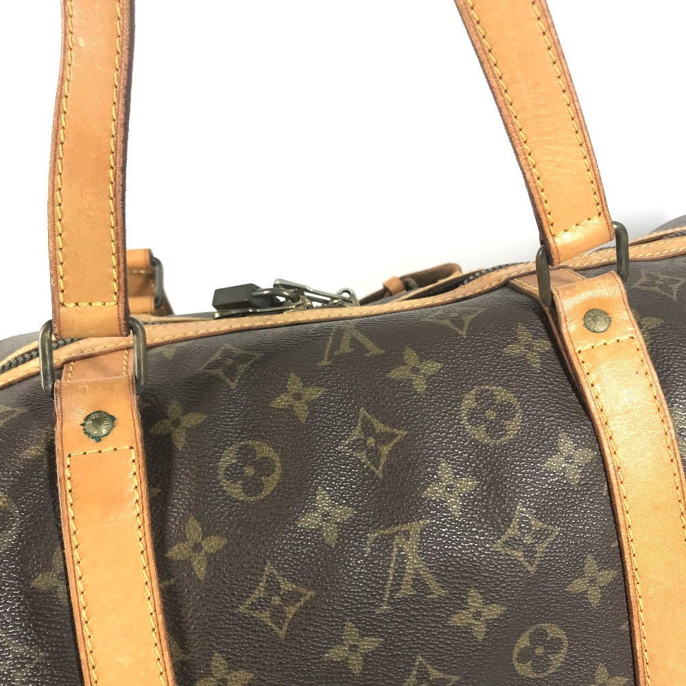 LOUIS VUITTON M41622 Monogram Sac Souple 55 Sac Souple55 Travel Bag Hand Bag Travel Bag Duffle Bag MonogramCanvas Brown Used