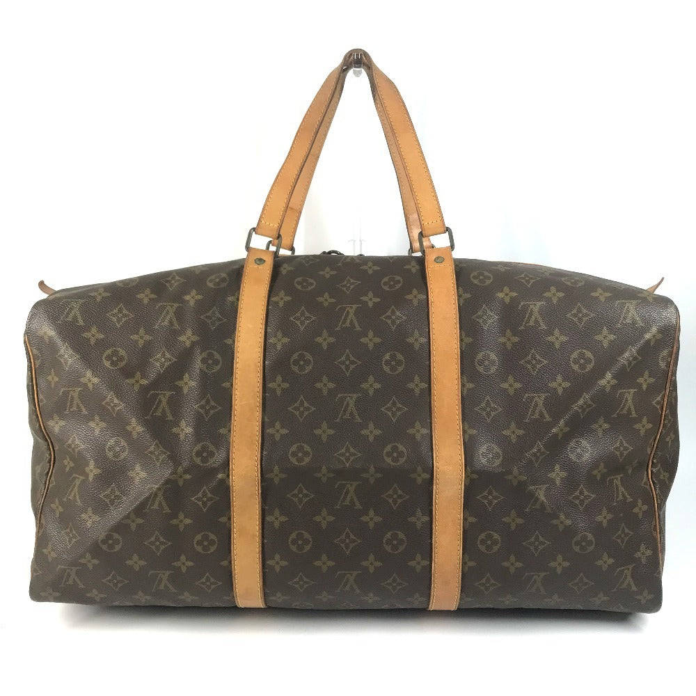 LOUIS VUITTON M41622 Monogram Sac Souple 55 Sac Souple55 Travel Bag Hand Bag Travel Bag Duffle Bag MonogramCanvas Brown Used