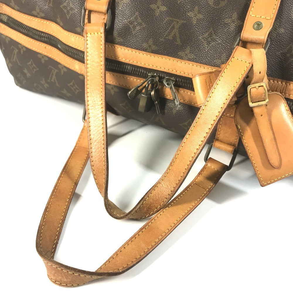 LOUIS VUITTON M41622 Monogram Sac Souple 55 Sac Souple55 Travel Bag Hand Bag Travel Bag Duffle Bag MonogramCanvas Brown Used
