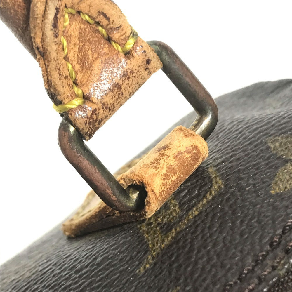 LOUIS VUITTON M41534 Monogram Mini Speedy Bag Mini Duffle Bag Pouch Hand Bag MonogramCanvas Brown Used