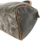 LOUIS VUITTON M41534 Monogram Mini Speedy Bag Mini Duffle Bag Pouch Hand Bag MonogramCanvas Brown Used