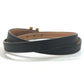 HERMES Thin belt Mini H Kelly Belt Leather belt belt Epsom / Swift Black/GoldHardware Used