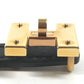 HERMES Thin belt Mini H Kelly Belt Leather belt belt Epsom / Swift Black/GoldHardware Used