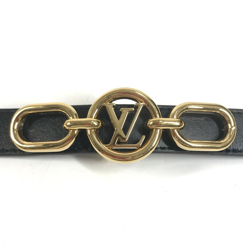 LOUIS VUITTON M0510X Monogram LV Circle Prime 20mm Reversible Belt Thin belt, belt for bottoms, buckle belt MonogramCanvas Brown/Black Used