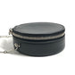 HERMES Villandry Micro Crossbody Chain Bag, Pochette Mini Necklace, Mirror Shoulder Bag Swift Black/SilverHardware Used