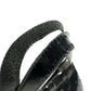 CHANEL vintage Punched logo Camellia flower Shoulder bag, Tote bag, Hand bag Shoulder Bag Patent Leather Black Used