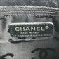 CHANEL vintage Punched logo Camellia flower Shoulder bag, Tote bag, Hand bag Shoulder Bag Patent Leather Black Used