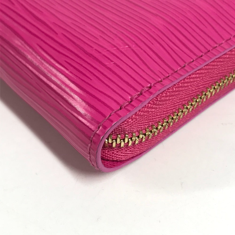 LOUIS VUITTON Ｍ14144 Japan limited Epi Takashi Murakami LV × TM zip-around coin purse Wallet Coin Compartment Zip Around coin purse Epi Leather Cute Pink pink Used