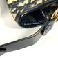 Dior vintage Trotter Logo CD Shoulder bag, flap bag, hand bag Shoulder Bag Leather/Canvas Navy Used