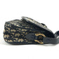 Dior vintage Trotter Logo CD Shoulder bag, flap bag, hand bag Shoulder Bag Leather/Canvas Navy Used