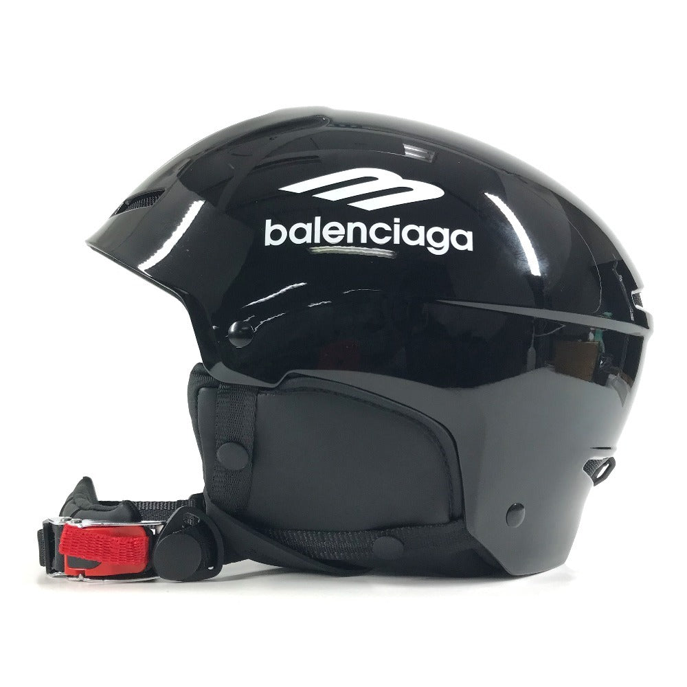 BALENCIAGA 777477 Snow, snowboarding, skiing Logo Briko Skiwear helmet Black Used