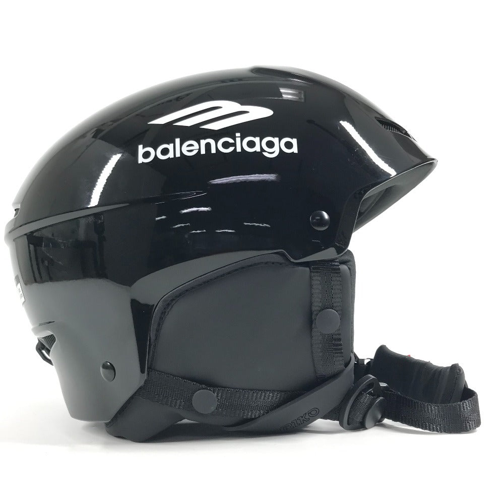 BALENCIAGA 777477 Snow, snowboarding, skiing Logo Briko Skiwear helmet Black Used