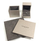 Chaumet D0.27ct VS1 Excellent Torsade Solitaire Diamond Accessories Jewelry Platinum Ring Pt950 Silver Used