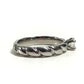 Chaumet D0.27ct VS1 Excellent Torsade Solitaire Diamond Accessories Jewelry Platinum Ring Pt950 Silver Used