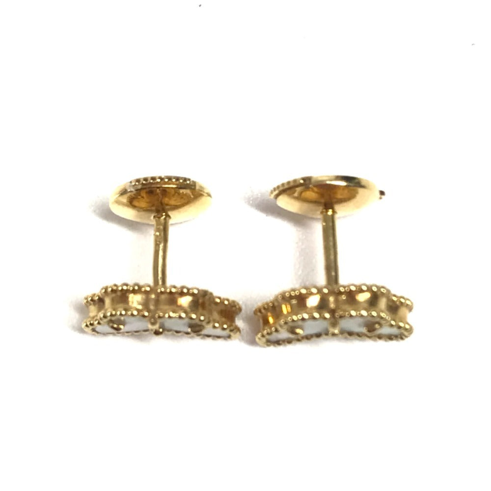 Van Cleef & Arpels VCARN5JM00 Butterfly butterfly Sweet Papillon Pierce Mother of Pearl Accessories, Jewelry, K18 Gold (18K) Pierce YG750 Gold Used