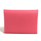 HERMES Business Card Holder Pass Case Calvi Duo Calvi Duo Card Case Coin Compartment coin purse Folded wallet Epsom Rose azare pink Used