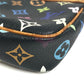 LOUIS VUITTON M92648 MonogramMulticolore PochetteAccessoires Crossbody Pochette Studs Shoulder Bag MonogramMulticoloreCanvas Noir Black Used