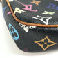 LOUIS VUITTON M92648 MonogramMulticolore PochetteAccessoires Crossbody Pochette Studs Shoulder Bag MonogramMulticoloreCanvas Noir Black Used