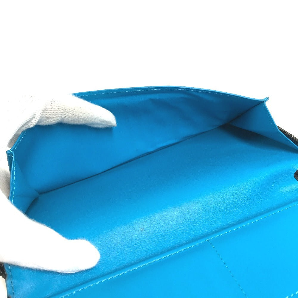 LOUIS VUITTON M69048 Monogram Taurillon Clemence Zippy WalletVertical Zippy Wallet Vertical Long wallet Zip Around Long Wallet Taurillon ClemenceLeather blue Used