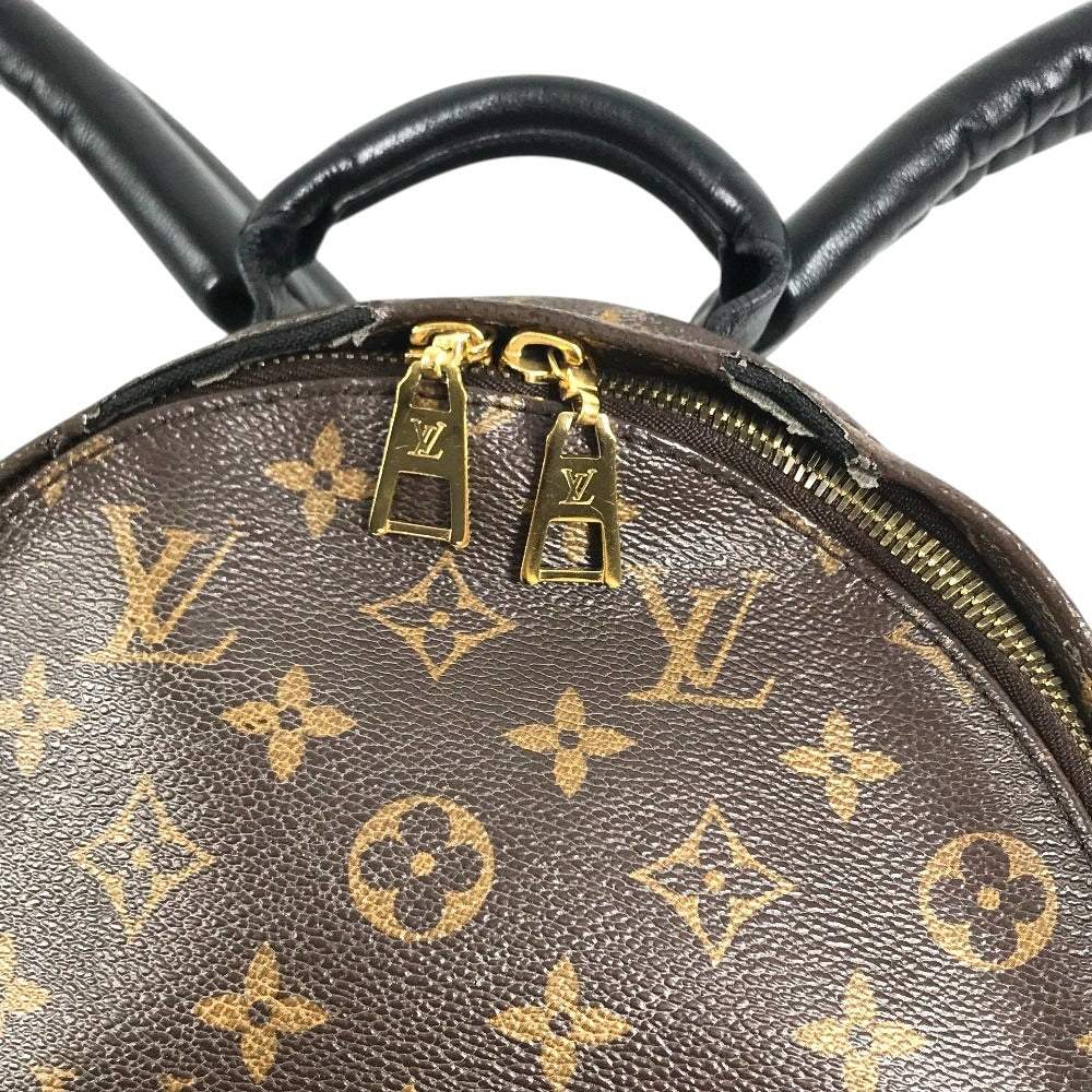 LOUIS VUITTON M44870 Monogram reverse Palm Springs Backpack PM Bag Backpack Monogram Reverse Canvas / MonogramCanvas Brown Used