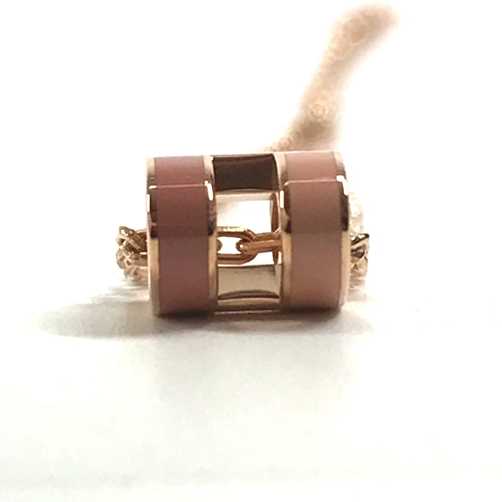 HERMES Pop ash H Pendant "Mini Pop H" by Rocabar Accessories Chain Necklace Necklace Metal pink Used