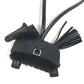 HERMES horse cheval Rodeo Robeo Brush PM Bag Charm Key Holder - All Black charm Leather / Mouton So Black Black Used