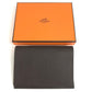 HERMES System planner, bi-fold, stationery AgendaGM Agenda GM AgendaCover Notebook Cover Notebook cover Epsom Evennes Brown Used