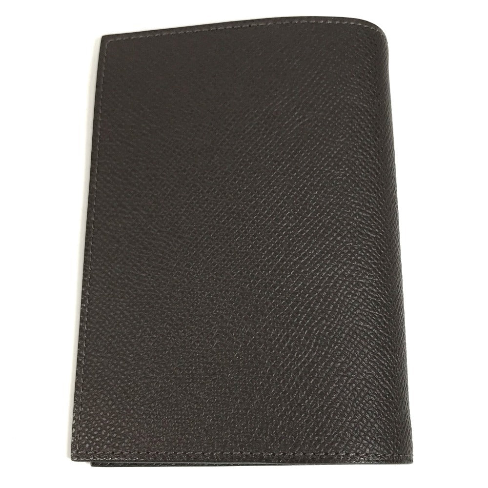 HERMES System planner, bi-fold, stationery AgendaGM Agenda GM AgendaCover Notebook Cover Notebook cover Epsom Evennes Brown Used