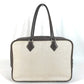 HERMES Plume 32 Plume 32 Tote bag, handbag, business bag Hand Bag Toile H / Vogarribar Ecru/Ebene Brown/Beige Used