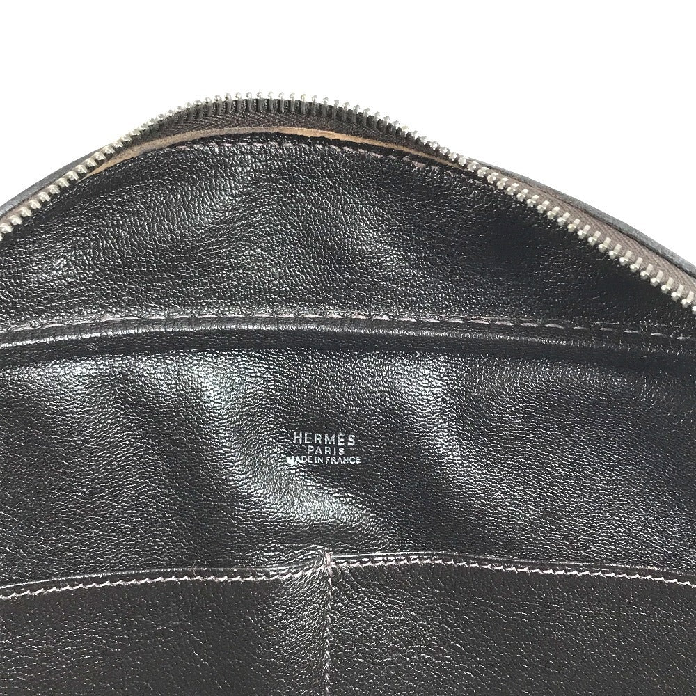 HERMES Plume 32 Plume 32 Tote bag, handbag, business bag Hand Bag Toile H / Vogarribar Ecru/Ebene Brown/Beige Used