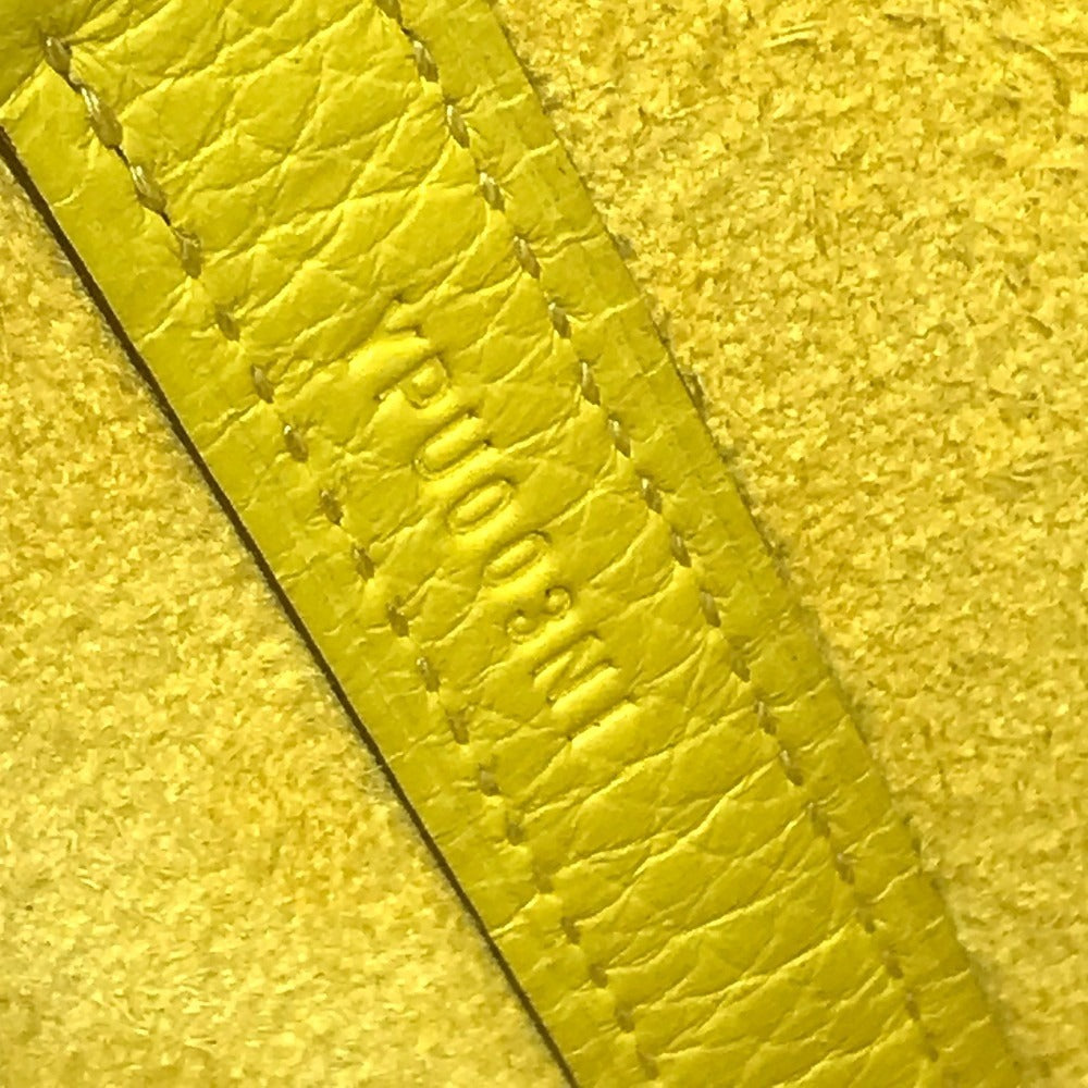 HERMES PicotinLock PM 18 PicotinLock PM PicotinPM Picotin18 Picotin Tote Bag Hand Bag Taurillon Clemence lime yellow/SilverHardware Used