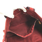 HERMES Fourre ToutMM Fourre Tout MM Bag Tote Bag Hand Bag Canvas Red Used