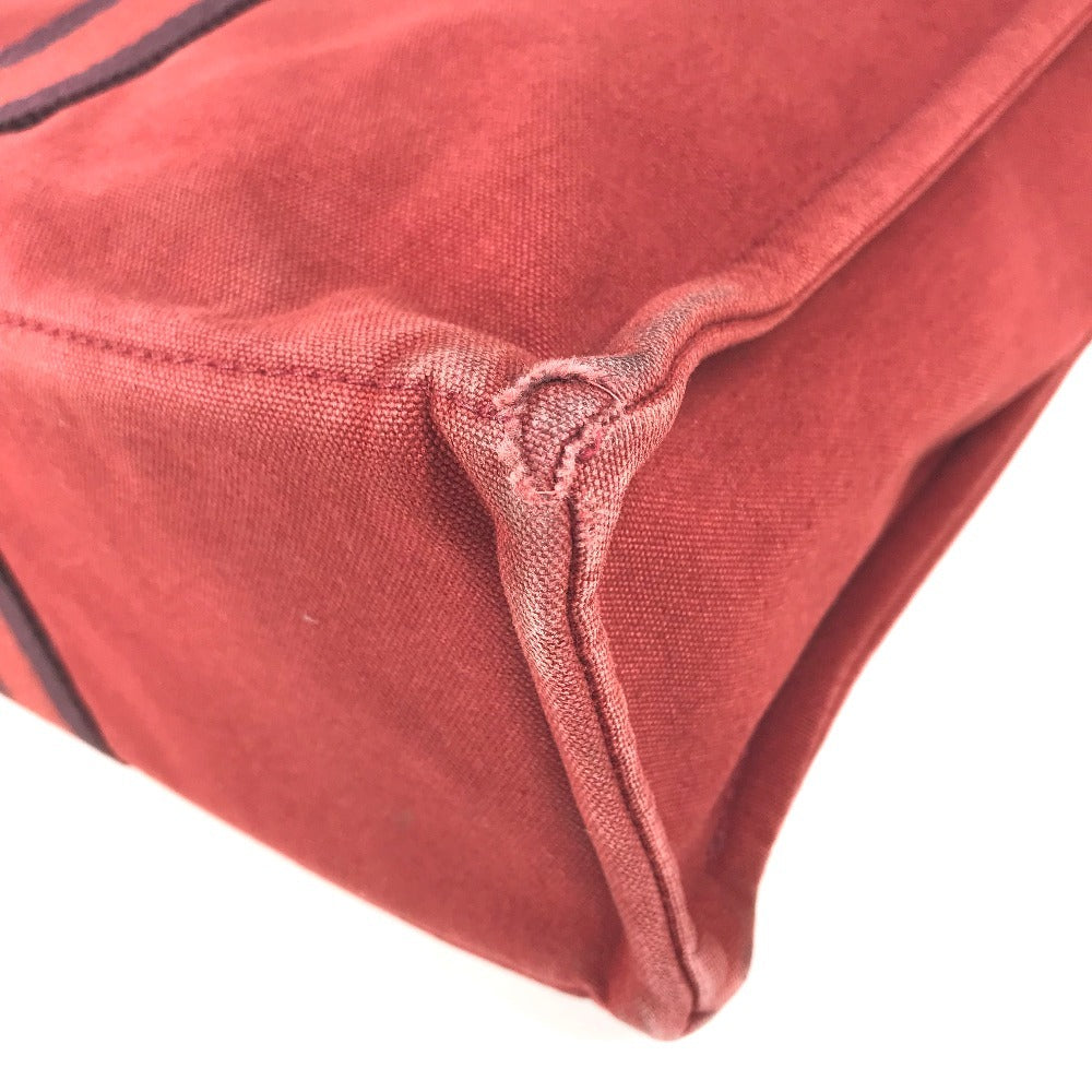HERMES Fourre ToutMM Fourre Tout MM Bag Tote Bag Hand Bag Canvas Red Used