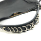 LOEWE 326.62.P66 Chain Fortune Hobo Bags 2WAY Bags Hand Bags Shoulder Bag Leather Black/Silver Used