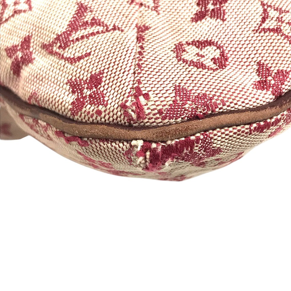 LOUIS VUITTON M92210 Monogram mini Françoise Shoulder bag, 2-way bag, Handbag, Flat bag Tote Bag Monogram Mini Canvas Slys Red Used