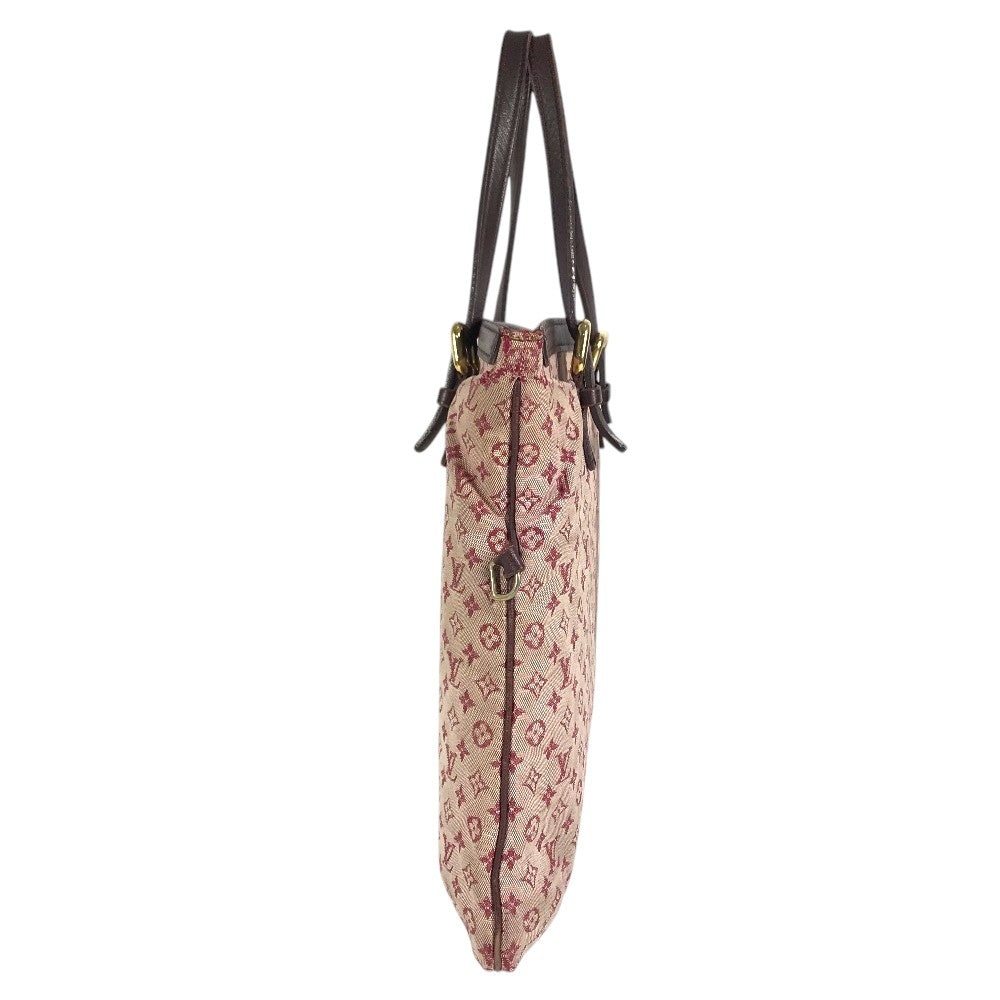 LOUIS VUITTON M92210 Monogram mini Françoise Shoulder bag, 2-way bag, Handbag, Flat bag Tote Bag Monogram Mini Canvas Slys Red Used