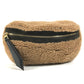 MAX MARA Teddy logo Bag, Belt Bag, Shoulder Bag body bag fur Brown Used