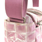 CHANEL New travel CC Mark Logo CC Crossbody Pochette bag Shoulder Bag Nylon Canvas / Leather pink Used