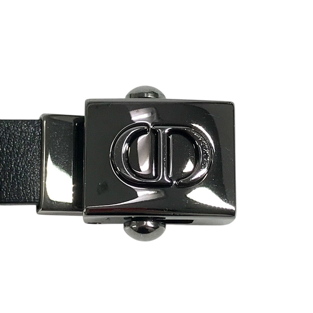 Dior CD logo Gacha Belt belt Leather Used