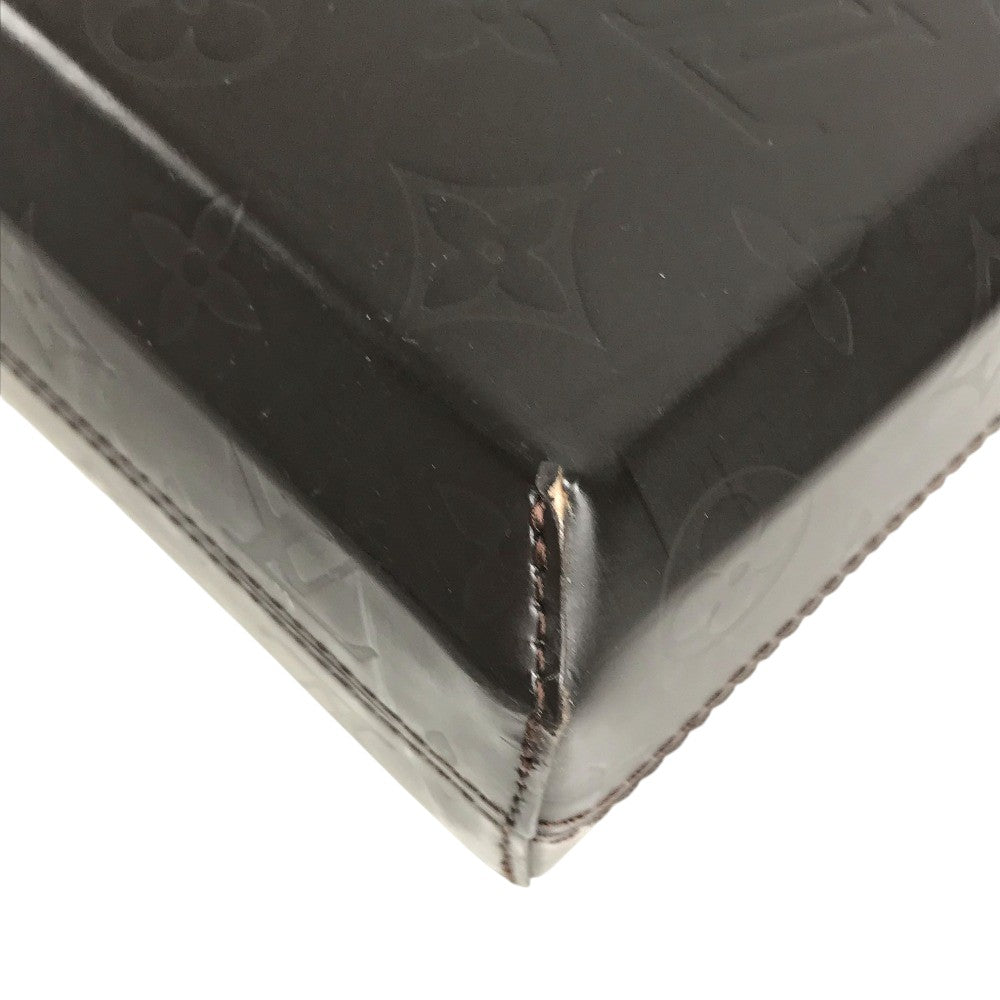 LOUIS VUITTON M46530 Monogram glasses Steve Shoulder Crossbody Shoulder Bag Monogram Glace Leather Cafe Brown Used