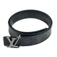 LOUIS VUITTON M9043U MonogramEclipse LV INITIAL 40MM REVERSIBLE BELT Accessories Belts for Bottoms belt MonogramEclipseCanvas Black Used