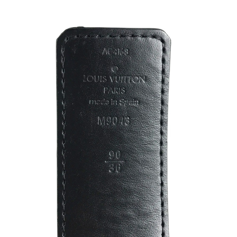 LOUIS VUITTON M9043U MonogramEclipse LV INITIAL 40MM REVERSIBLE BELT Accessories Belts for Bottoms belt MonogramEclipseCanvas Black Used