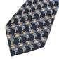 CHANEL CC CC Mark logo Accessories Necktie silk blue Used