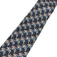 CHANEL CC CC Mark logo Accessories Necktie silk blue Used